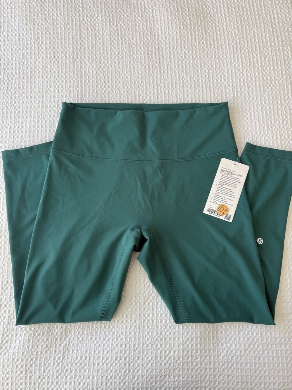 lululemon athletica Teal Green High-Rise Leggings